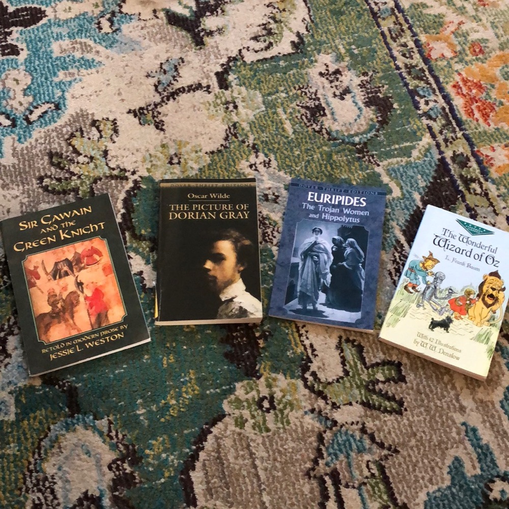 Books 4/$10! Dover thrift editions